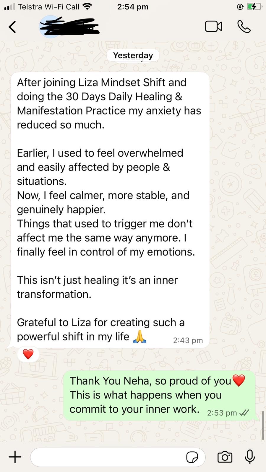 Client testimonial 1