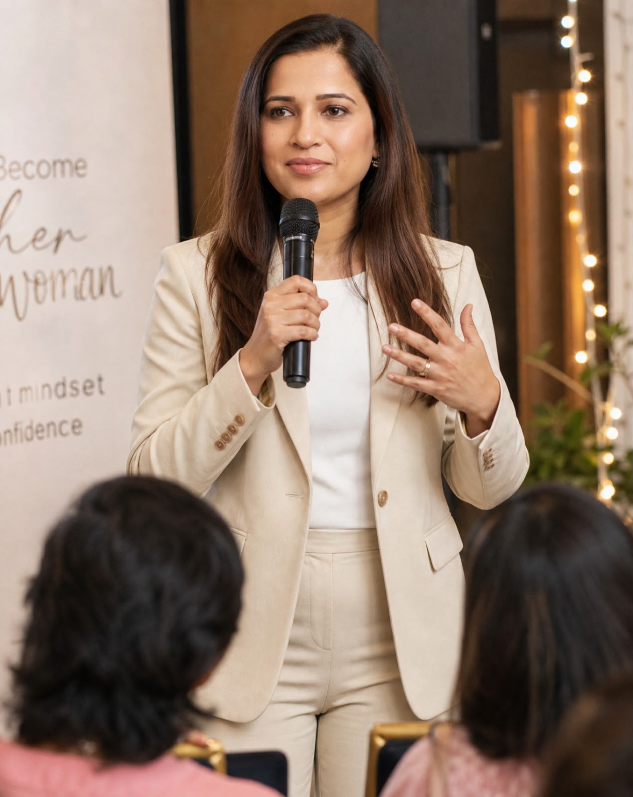 Liza Verma speaking